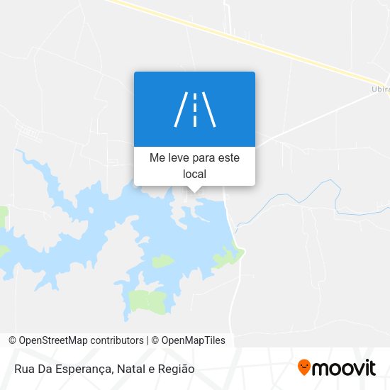 Rua Da Esperança mapa