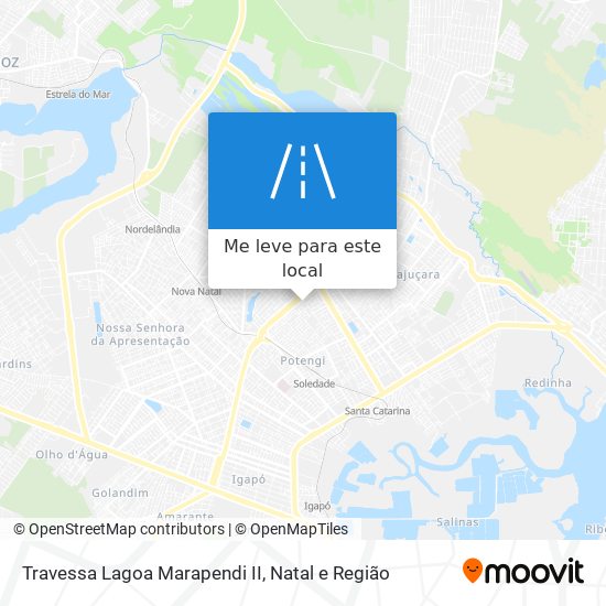 Travessa Lagoa Marapendi II mapa