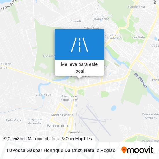 Travessa Gaspar Henrique Da Cruz mapa