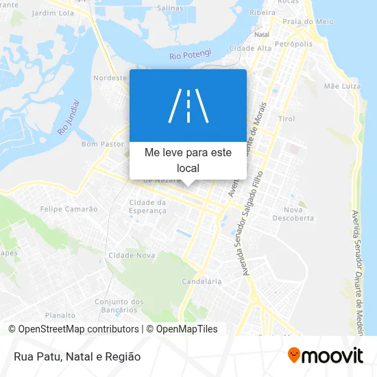 Rua Patu mapa