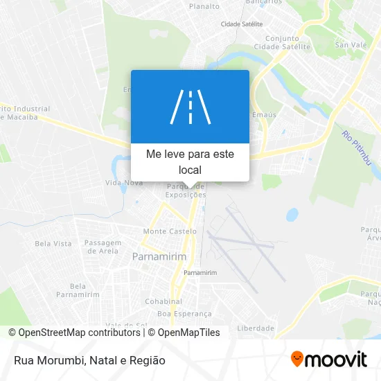 Rua Morumbi mapa