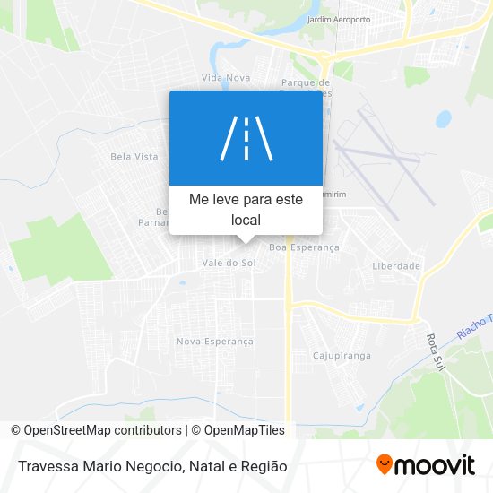 Travessa Mario Negocio mapa