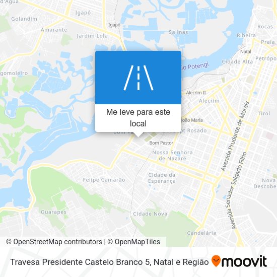 Travesa Presidente Castelo Branco 5 mapa