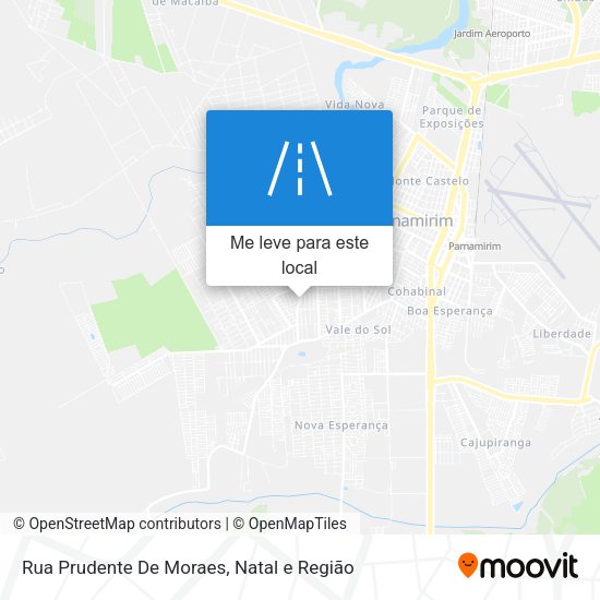 Rua Prudente De Moraes mapa