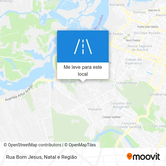 Rua Bom Jesus mapa