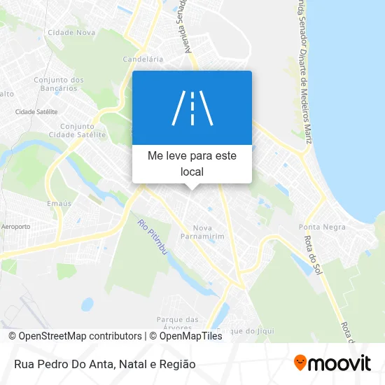 Rua Pedro Do Anta mapa