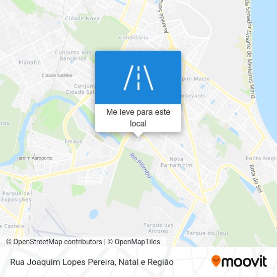 Rua Joaquim Lopes Pereira mapa