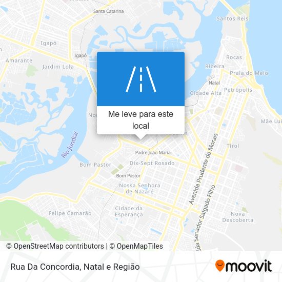Rua Da Concordia mapa