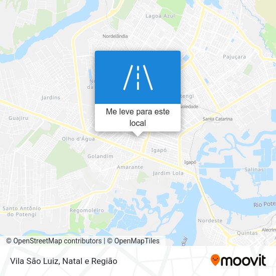 Vila São Luiz mapa