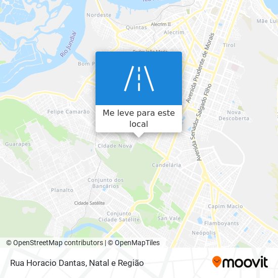 Rua Horacio Dantas mapa