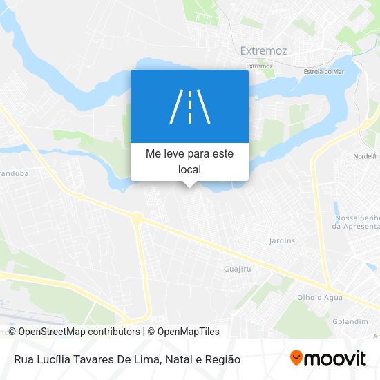 Rua Lucília Tavares De Lima mapa