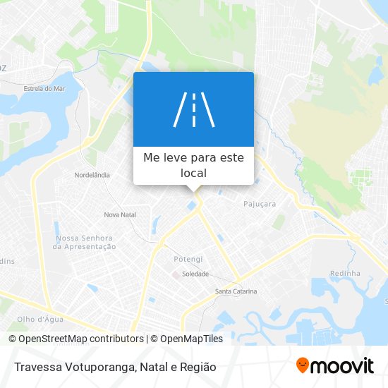 Travessa Votuporanga mapa