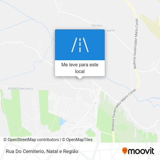 Rua Do Cemiterio mapa