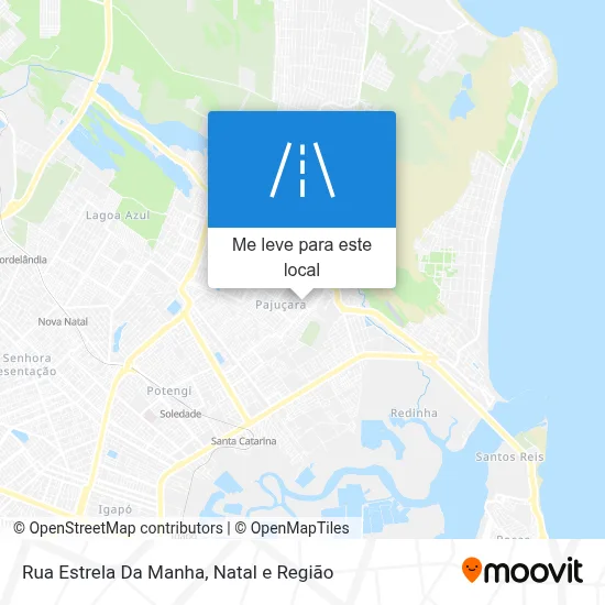 Rua Estrela Da Manha mapa