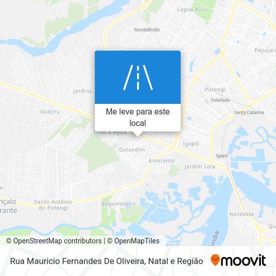 Rua Mauricio Fernandes De Oliveira mapa