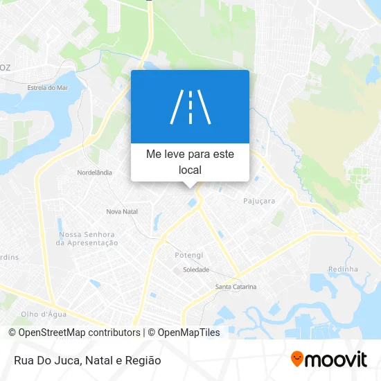 Rua Do Juca mapa