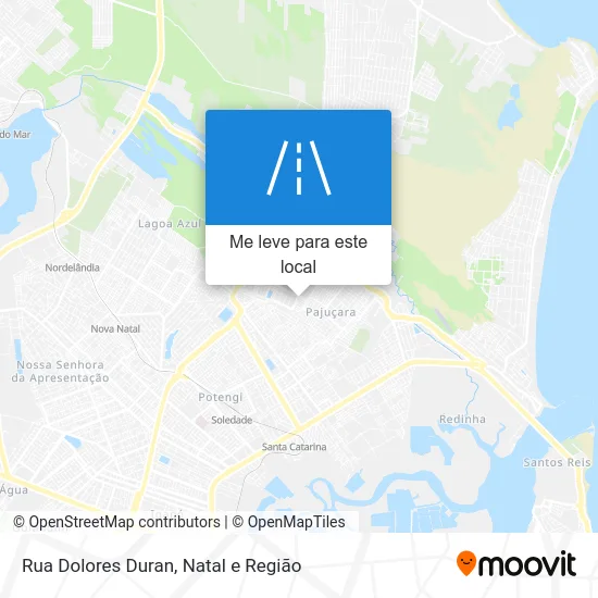Rua Dolores Duran mapa