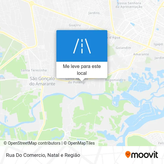 Rua Do Comercio mapa