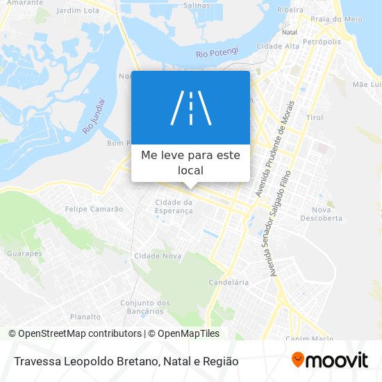 Travessa Leopoldo Bretano mapa