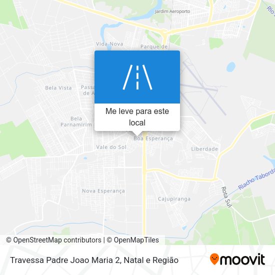 Travessa Padre Joao Maria 2 mapa