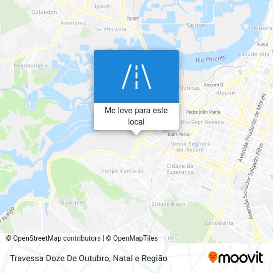 Travessa Doze De Outubro mapa