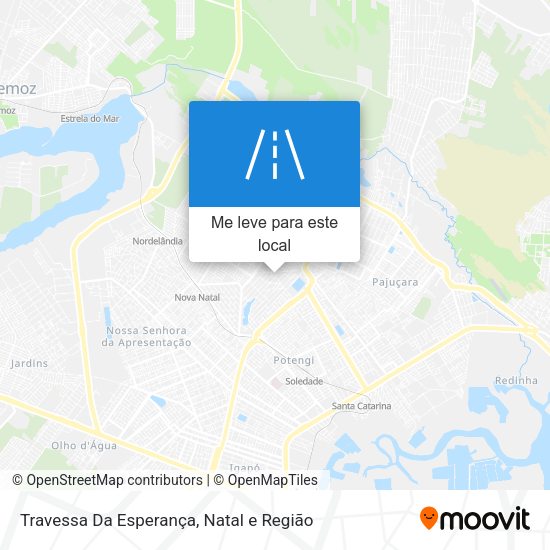 Travessa Da Esperança mapa