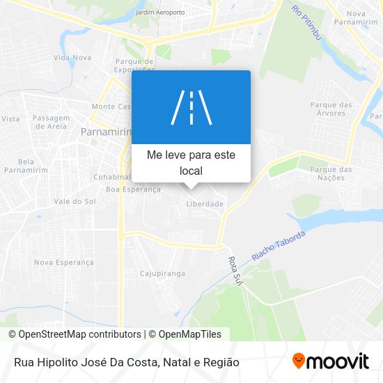 Rua Hipolito José Da Costa mapa