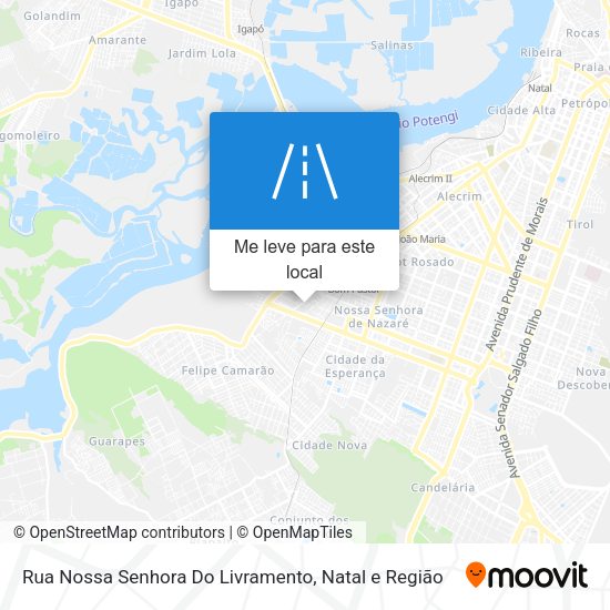 Rua Nossa Senhora Do Livramento mapa
