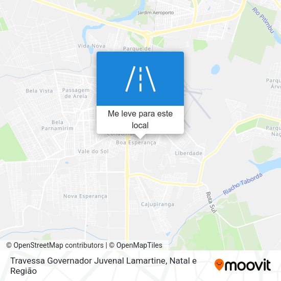 Travessa Governador Juvenal Lamartine mapa