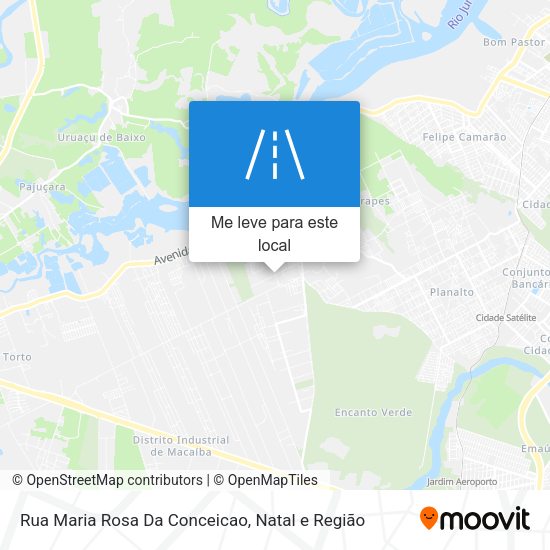 Rua Maria Rosa Da Conceicao mapa