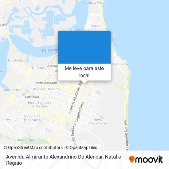 Avenida Almirante Alexandrino De Alencar mapa