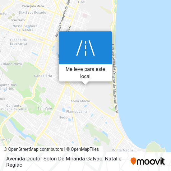 Avenida Doutor Solon De Miranda Galvão mapa