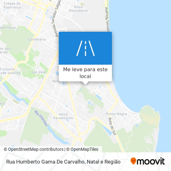 Rua Humberto Gama De Carvalho mapa