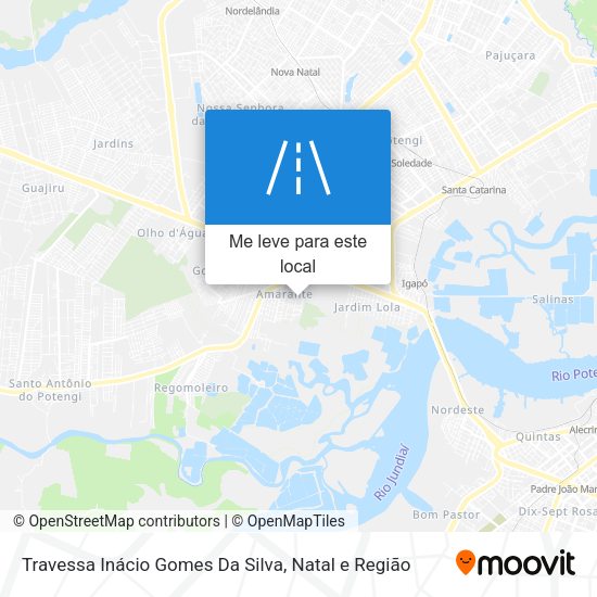 Travessa Inácio Gomes Da Silva mapa