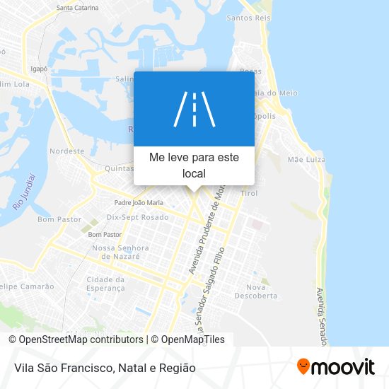 Vila São Francisco mapa