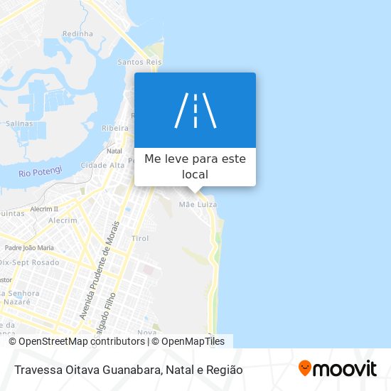 Travessa Oitava Guanabara mapa