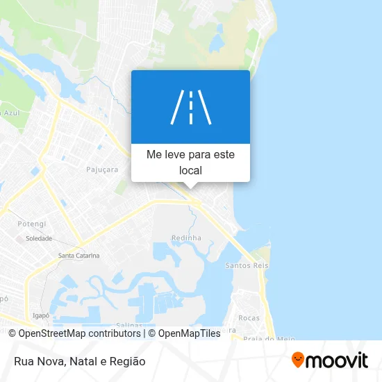 Rua Nova mapa