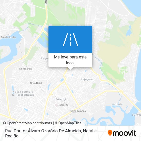 Rua Doutor Álvaro Ozorório De Almeida mapa