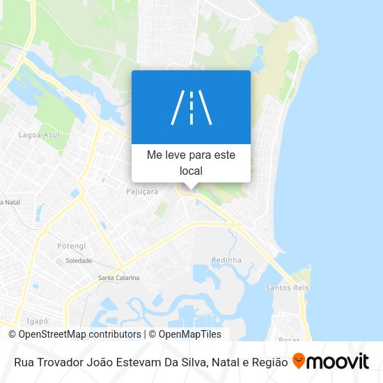 Rua Trovador João Estevam Da Silva mapa