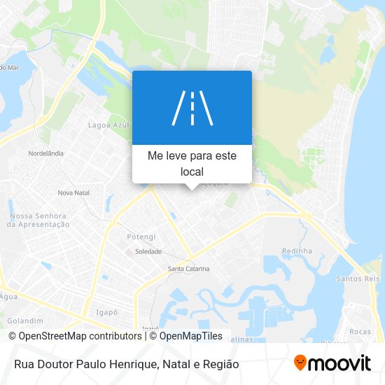 Rua Doutor Paulo Henrique mapa