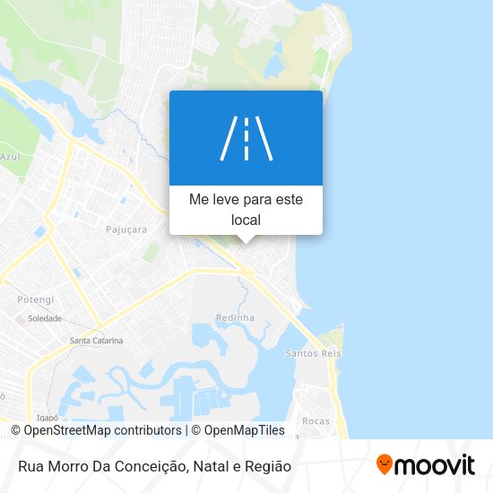 Rua Morro Da Conceição mapa