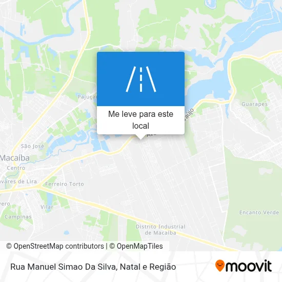 Rua Manuel Simao Da Silva mapa