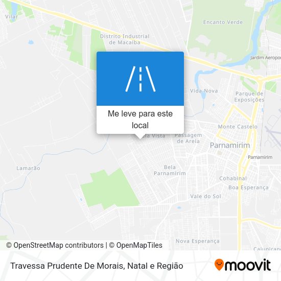 Travessa Prudente De Morais mapa