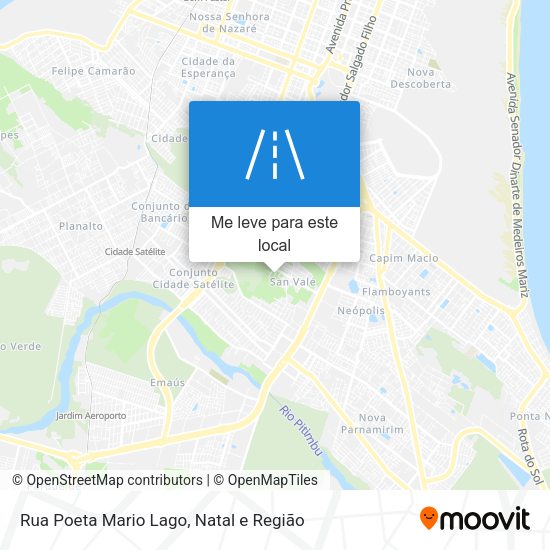 Rua Poeta Mario Lago mapa