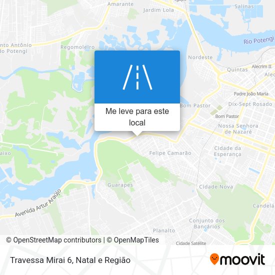 Travessa Mirai 6 mapa