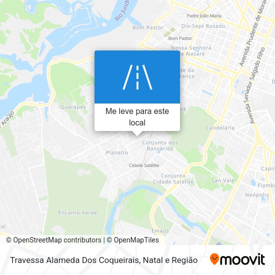 Travessa Alameda Dos Coqueirais mapa