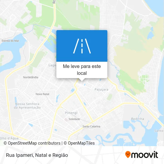 Rua Ipameri mapa