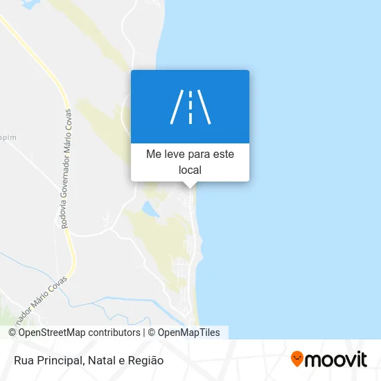Rua Principal mapa