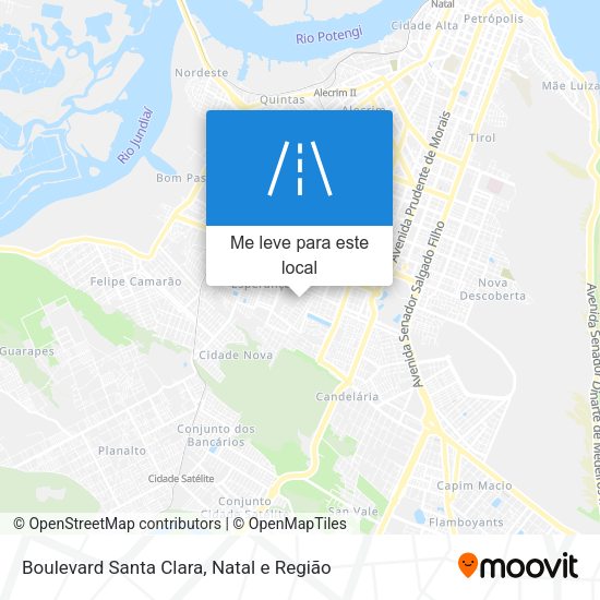 Boulevard Santa Clara mapa