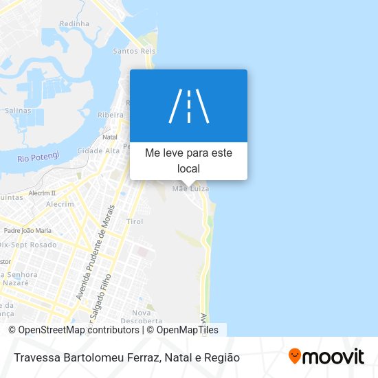 Travessa Bartolomeu Ferraz mapa